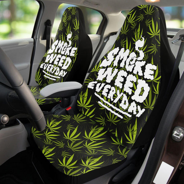 Smoke Weed Everyday Car Seat Covers - ThatGeekLyfe