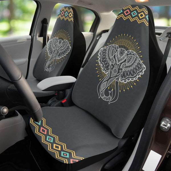 Elegant Elephant Mandala Car Seat Covers - ThatGeekLyfe