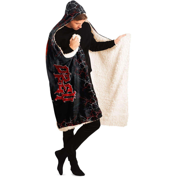 Eddie OBEY Sherpa Hooded Blanket - ThatGeekLyfe