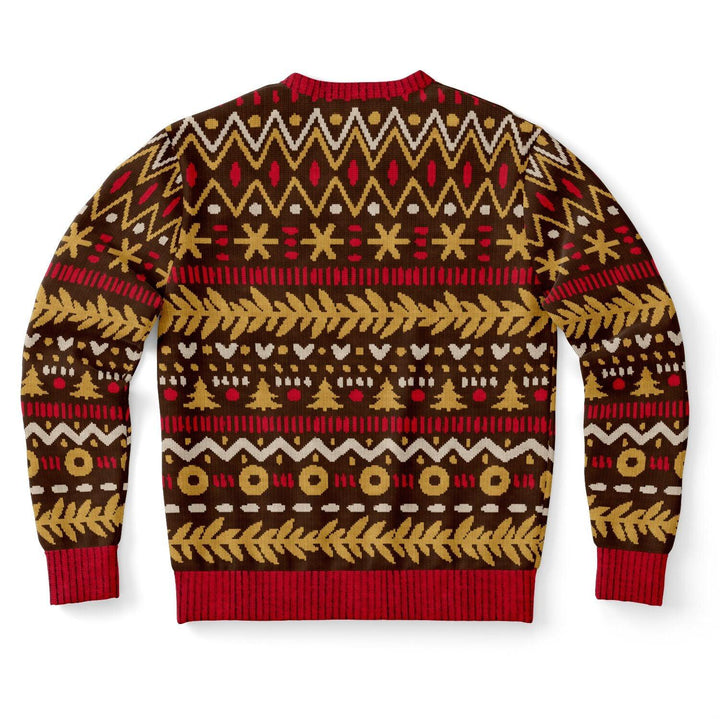Rudolph The Red Nosed Gains Deer Ugly Christmas Sweater - ThatGeekLyfe