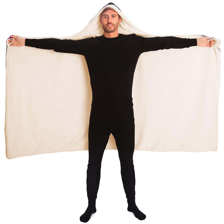 Splatter Classically Trained Gamer Hooded Blanket - ThatGeekLyfe