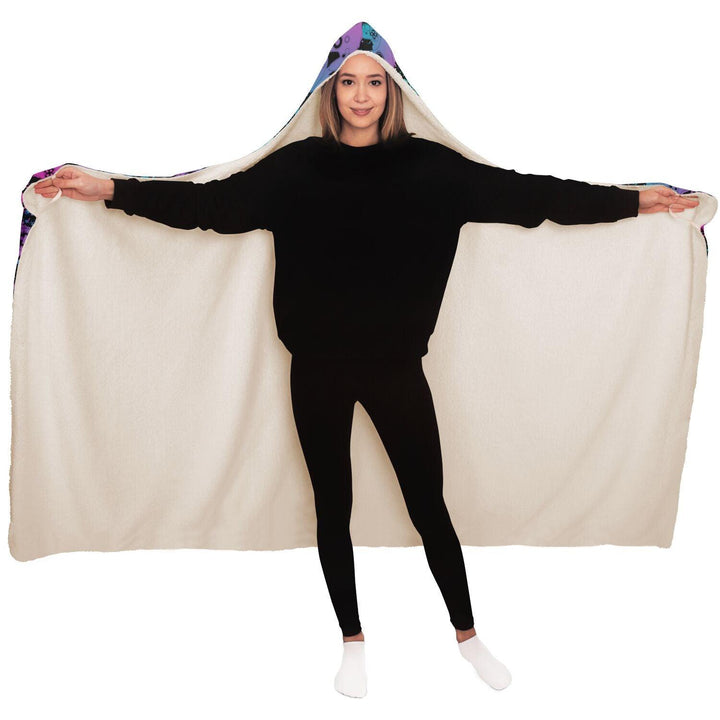 Splatter Classically Trained Gamer Hooded Blanket - ThatGeekLyfe