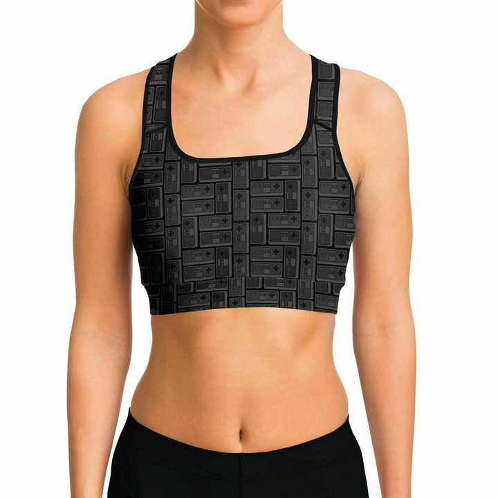 Classic Gamer Sports Bra - ThatGeekLyfe