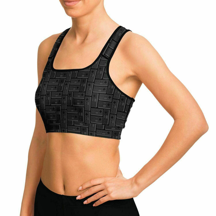 Classic Gamer Sports Bra - ThatGeekLyfe