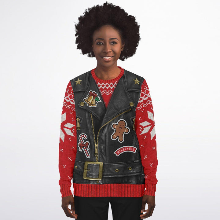 Sons of Santa Red Ver. Ugly Christmas Sweater - ThatGeekLyfe