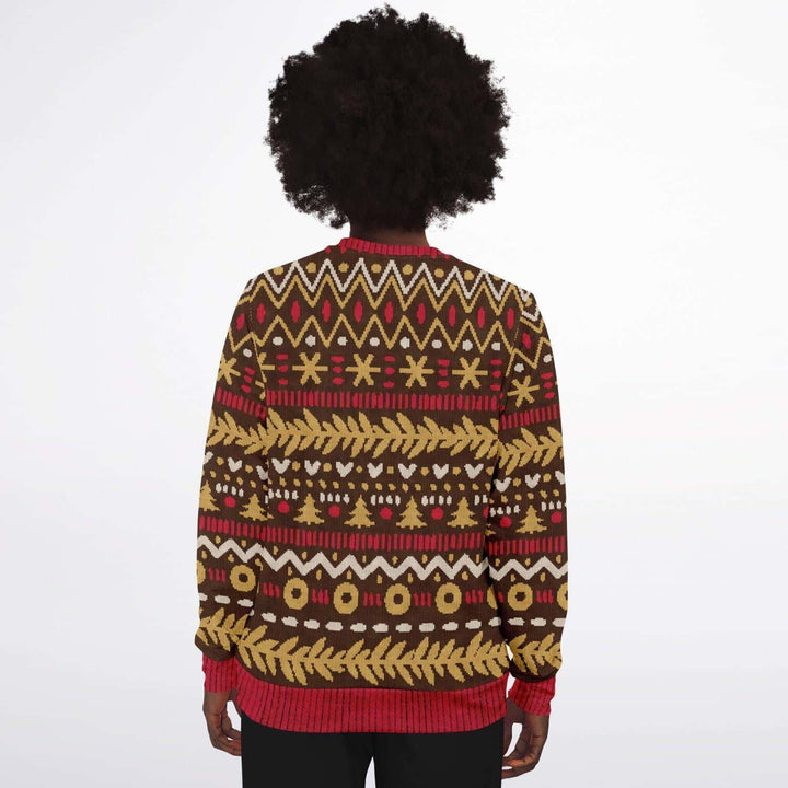 Rudolph The Red Nosed Gains Deer Ugly Christmas Sweater - ThatGeekLyfe
