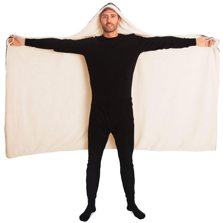Eddie OBEY Sherpa Hooded Blanket - ThatGeekLyfe