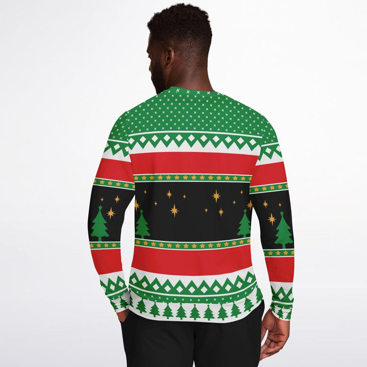 Your Gift Is In The Box Santa Claus Ugly Christmas Sweater - ThatGeekLyfe
