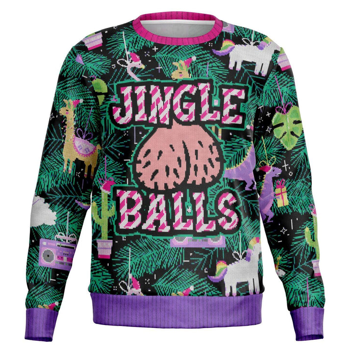 Jingle Balls Ugly Christmas Sweater - ThatGeekLyfe