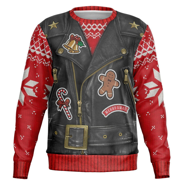 Sons of Santa Red Ver. Ugly Christmas Sweater - ThatGeekLyfe