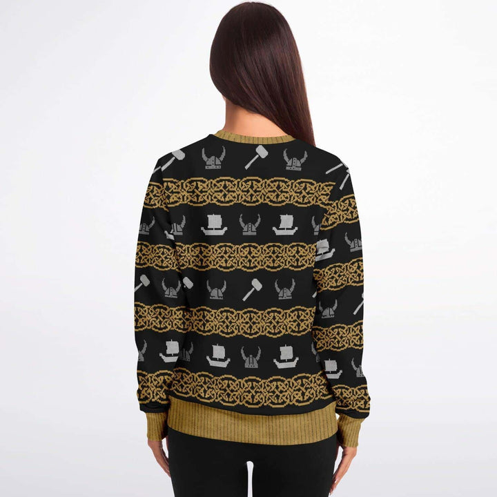 Fa-La-La-La-La Valhal-La-La Ugly Christmas Sweater - ThatGeekLyfe