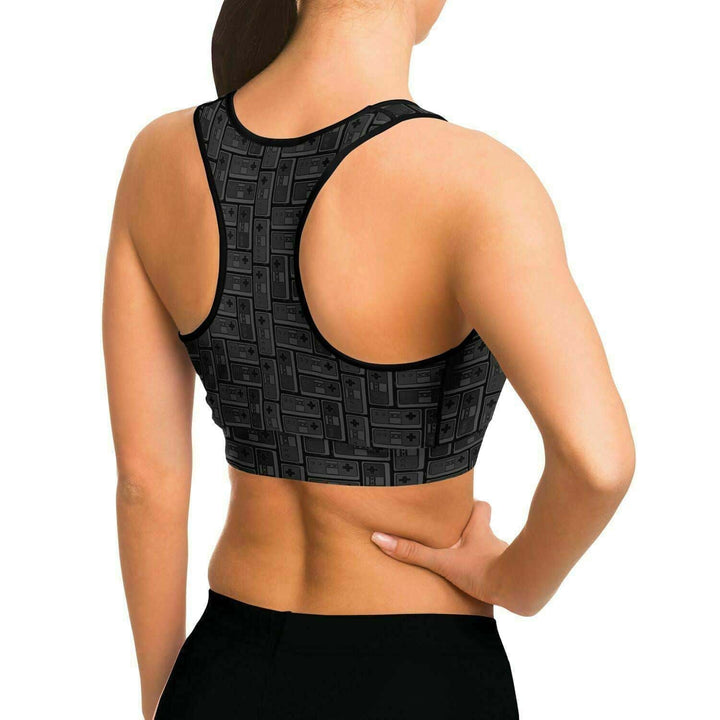 Classic Gamer Sports Bra - ThatGeekLyfe